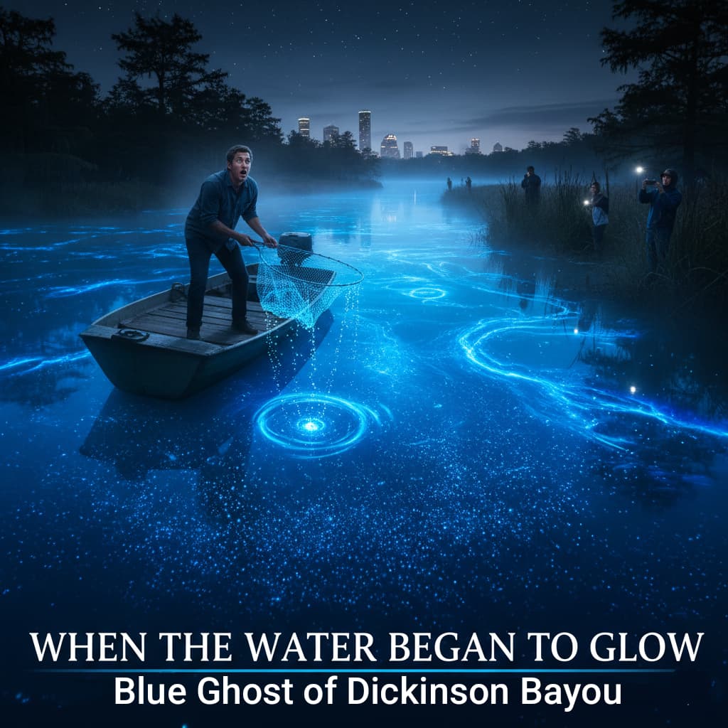 Blue Ghost Dickinson Bayou Texas
